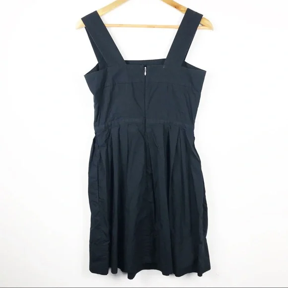 GAP Black Sleeveless Pleated Dress - Picture 6 of 8